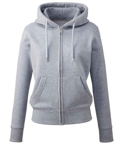 Anthem Ladies Organic Full Zip Hoodie - GYM - L